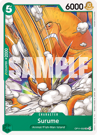 Surume (OP11-032) - A Fist of Divine Speed (Uncommon) [OP11-032]