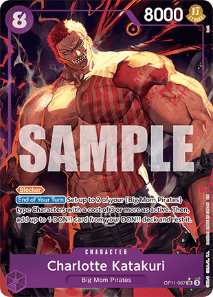 Charlotte Katakuri (OP11-067) (V.2) - A Fist of Divine Speed (Alternate Art) [OP11-067]