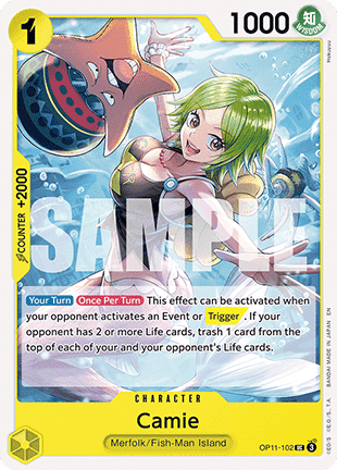 Camie (OP11-102) - A Fist of Divine Speed (Uncommon) [OP11-102]
