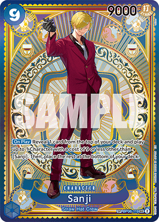 Sanji (OP06-119) - A Fist of Divine Speed (Special Rare) [OP11-OP06-119]