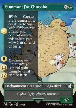 Summon: Fat Chocobo - FINAL FANTASY: Extras (Common) [XFIN-371]