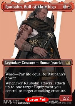 Raubahn, Bull of Ala Mhigo (V.3) - FINAL FANTASY: Extras (Rare) [XFIN-533]