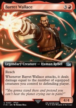 Barret Wallace (V.1) - FINAL FANTASY: Extras (Uncommon) [XFIN-457]