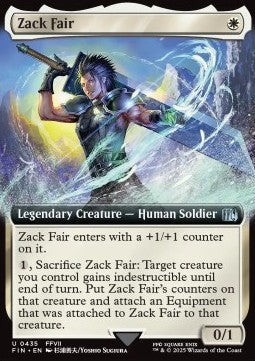 Zack Fair (V.1) - FINAL FANTASY: Extras (Uncommon) [XFIN-435]
