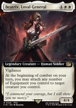Beatrix, Loyal General (V.1) - FINAL FANTASY: Extras (Rare) [XFIN-426]