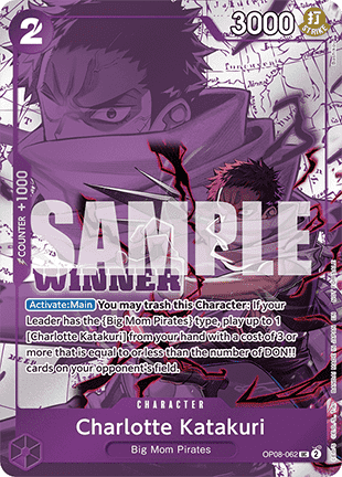 Charlotte Katakuri (OP08-062) (V.2) - Unnumbered Promos (Uncommon) [UP-OP08-062]