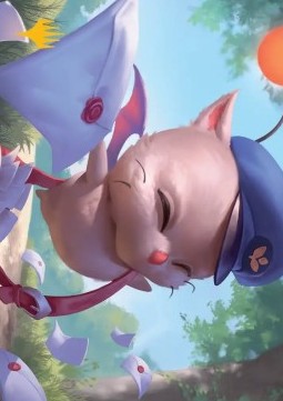 Art Series: Delivery Moogle (V.2) - FINAL FANTASY: Extras (Tip Card) [XFIN-A01]