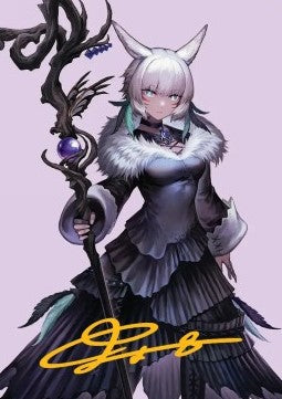 Art Series: Y'shtola, Night's Blessed (V.4) - FINAL FANTASY: Extras (Tip Card) [XFIN-A53]