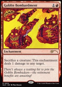 Goblin Bombardment - Secret Lair Drop Series: Summer Superdrop 2025 (Rare) [SLDSM5-2024]