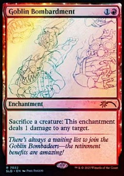 Goblin Bombardment (V.2) - Secret Lair Drop Series (Rare) [SLD-7022]