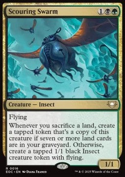 Scouring Swarm - Commander: Edge of Eternities (Rare) [EOC-16]