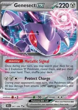 Genesect ex - Black Bolt (Double Rare) [BLK-067] – Fire & Dice