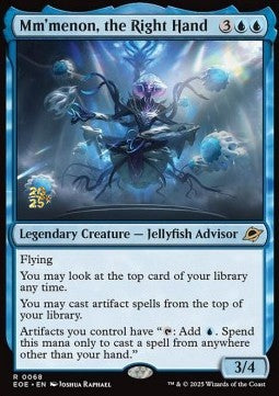 Mm'menon, the Right Hand (V.1) - Edge of Eternities: Promos (Rare) [PEOE-68]