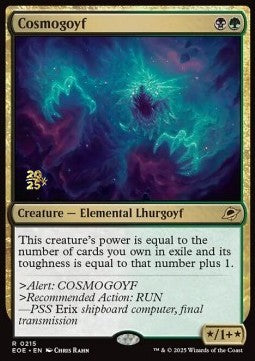 Cosmogoyf (V.1) - Edge of Eternities: Promos (Rare) [PEOE-215]