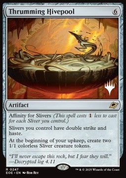 Thrumming Hivepool (V.2) - Edge of Eternities: Promos (Rare) [PEOE-247]