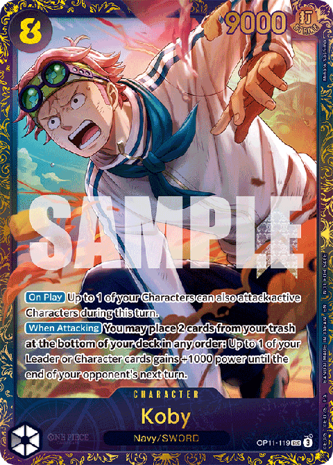 Koby (OP11-119) - Special Tournament Promos (Secret Rare) [STP-OP11-119]