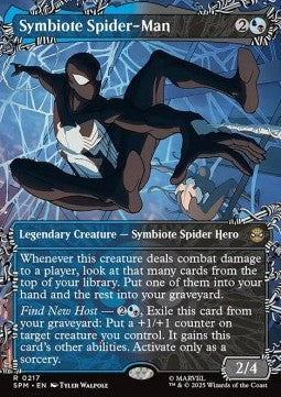 Symbiote Spider-Man - Marvel's Spider-Man: Extras (Rare) [XSPM-217]