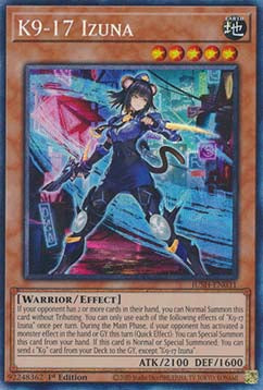 K9-17 Izuna (V.2 - Collectors Rare) - Justice Hunters (Collectors Rare) [JUSH-031]