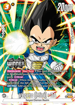 Vegeta (Mini) : DA (FP-047) [Fusion World] (V.2 - Promo)
