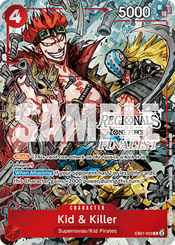 Kid & Killer (EB01-003) (V.1) - Special Tournament Promos (Rare) [STP-EB01-003]