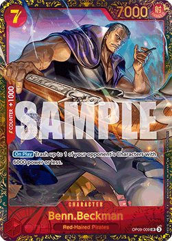 Benn.Beckman (OP09-009) (V.1) - Special Tournament Promos (Super Rare) [STP-OP09-009]
