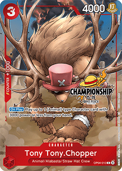 Tony Tony.Chopper (OP04-010) (V.3) - Unnumbered Promos (Common) [UP-OP04-010]