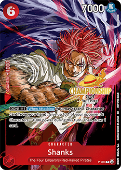 Shanks (P-083) (V.2) - Promos (Promo) [P-083]