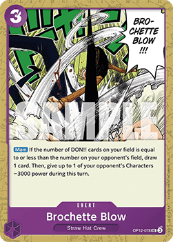 Brochette Blow (OP12-078) - Legacy of the Master (Uncommon) [OP12-078]