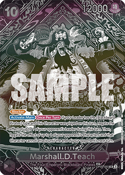Marshall.D.Teach (OP09-093) (V.2) - Legacy of the Master (Special Rare) [OP12-OP09-093]