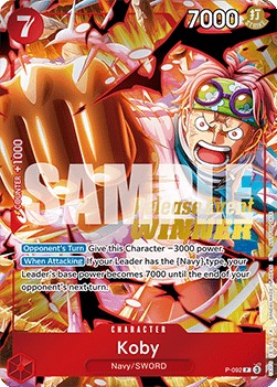 Koby (P-092) (V.1) - Special Tournament Promos (Promo) [STP-092]