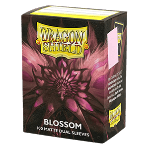 100 Dragon Shield Sleeves - Matte Dual Blossom