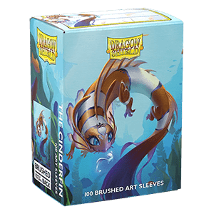 100 Dragon Shield Sleeves - Brushed The Cinderfin