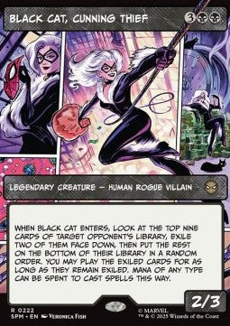 Black Cat, Cunning Thief - Marvel's Spider-Man: Extras (Rare) [XSPM-222]