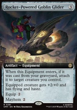 Rocket-Powered Goblin Glider - Marvel's Spider-Man: Extras (Rare) [XSPM-281]