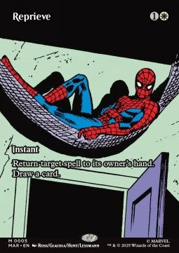 Reprieve - Marvel's Spider-Man: Source Material Cards (Mythic) [MAR-5]