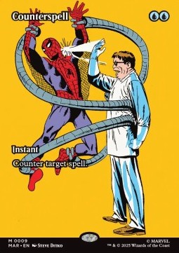 Counterspell - Marvel's Spider-Man: Source Material Cards (Mythic) [MAR-9]