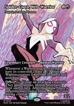 Najeela, the Blade-Blossom - Marvel's Spider-Man: Source Material Cards (Mythic) [MAR-24]