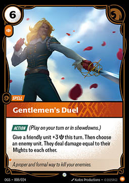Gentlemen's Duel - Proving Grounds (Common) [OGS-008]