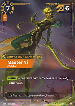 Master Yi, Honed - Proving Grounds (Epic) [OGS-009]