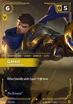 Garen, Commander - Proving Grounds (Epic) [OGS-013]