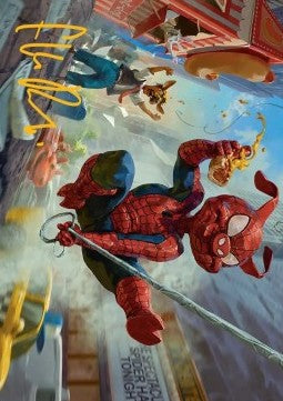 Art Series: Spider-Ham, Peter Porker (V.2) - Marvel's Spider-Man: Extras (Tip Card) [XSPM-A19]