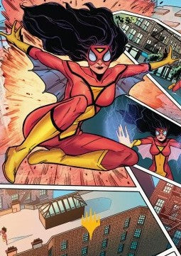 Art Series: Spider-Woman, Stunning Savior (V.2) - Marvel's Spider-Man: Extras (Tip Card) [XSPM-A51]