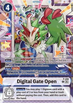 Digital Gate Open (P-206) (V.2)