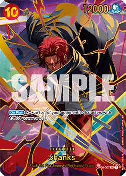 Shanks (OP06-007) (V.2) - The Best Vol.2 (Special Rare) [PRB02-OP06-007]