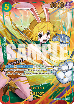 Carrot (OP08-023) (V.2) - The Best Vol.2 (Special Rare) [PRB02-OP08-023]