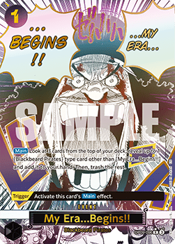 My Era...Begins!! (OP09-096) (V.2) - The Best Vol.2 (Alternate Art) [PRB02-OP09-096]