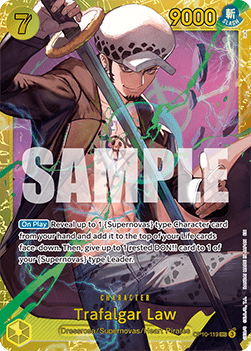 Trafalgar Law (OP10-119) (V.1) - The Best Vol.2 (Secret Rare) [PRB02-OP10-119]