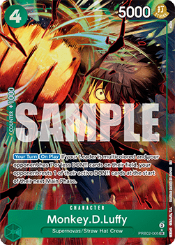 Monkey.D.Luffy (PRB02-005) (V.2) - The Best Vol.2 (Alternate Art) [PRB02-005]