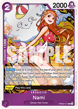 Nami (PRB02-012) (V.1) - The Best Vol.2 (Rare) [PRB02-012]