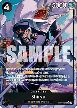Shiryu (PRB02-015) (V.2) - The Best Vol.2 (Alternate Art) [PRB02-015]